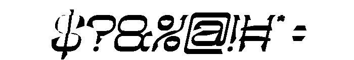 Indigenous People Italic Font OTHER CHARS