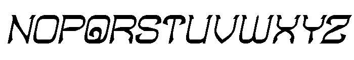 Indigenous People Italic Font UPPERCASE