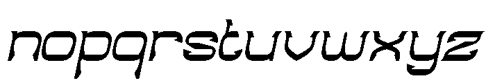 Indigenous People Italic Font LOWERCASE