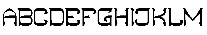 Indigenous People Font UPPERCASE