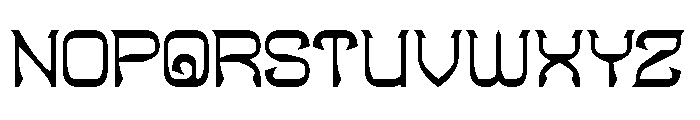 Indigenous People Font UPPERCASE