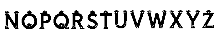 Indio Regular Font UPPERCASE