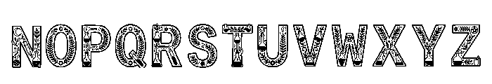 Indus Regular Font LOWERCASE