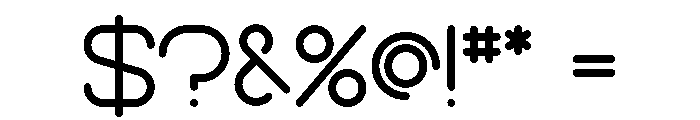 Inertia Matte Font OTHER CHARS