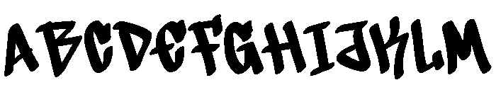 InfectionSystem Font UPPERCASE