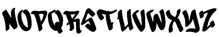 InfectionSystem Font UPPERCASE