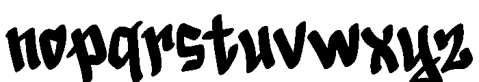InfectionSystem Font LOWERCASE