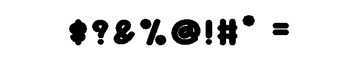 Infinite Sketchy Font OTHER CHARS