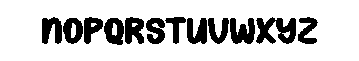 Infinite Sketchy Font UPPERCASE