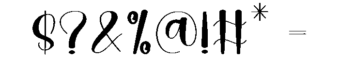 Infinite Font OTHER CHARS