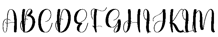 Infinite Font UPPERCASE