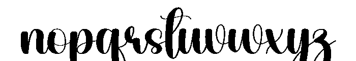 Infinite Font LOWERCASE
