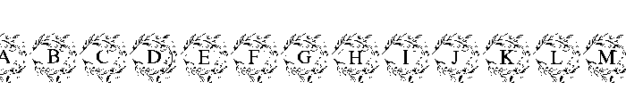 Infinity Bloom Monogram FONT