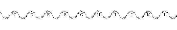 Infinity Vine Font UPPERCASE