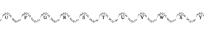 Infinity Vine Font LOWERCASE