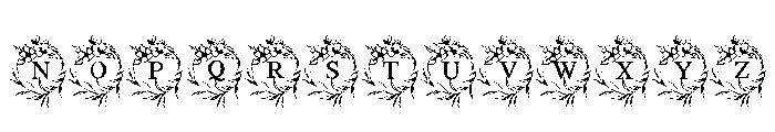 Infinity Wedding Font UPPERCASE