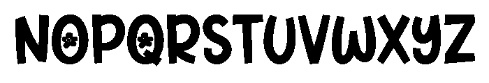 Inflower Bold Font UPPERCASE