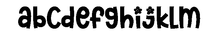 Inflower Bold FONT