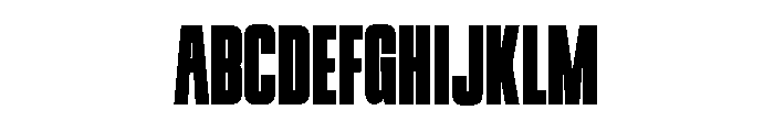 Influencer Regular Font UPPERCASE