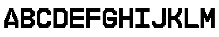 Informix-Bold Font UPPERCASE
