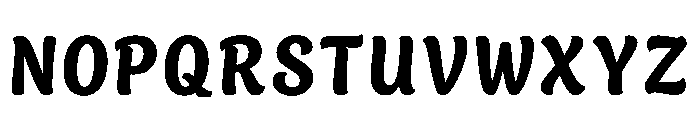 Ingrid Regular Font UPPERCASE