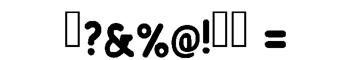 Initial Simple Regular Font OTHER CHARS