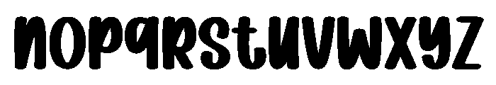 Initial Simple Font UPPERCASE