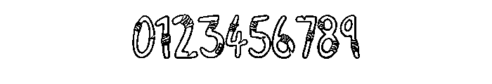 Injured Bandage By Sque Regular Font OTHER CHARS
