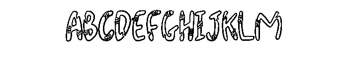Injured Bandage By Sque Regular FONT
