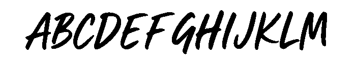 Ink Berry Font UPPERCASE