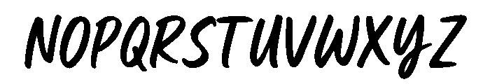 Ink Berry Font UPPERCASE