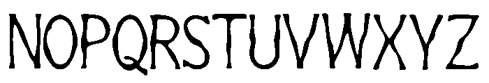 Ink_Bloom Font UPPERCASE