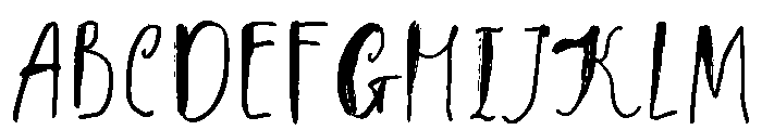Ink Clover Caps Regular FONT