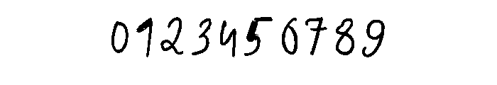 Ink Clover Regular Font OTHER CHARS