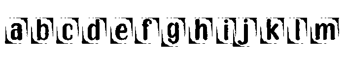 Ink District Cutout FONT