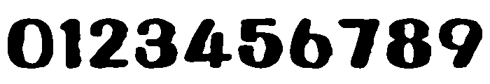 Ink District Width Font OTHER CHARS
