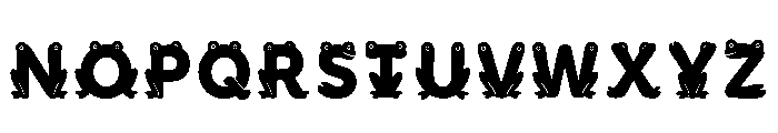 Ink Regular Font LOWERCASE