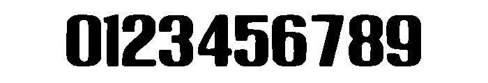 Ink Trap Display Font OTHER CHARS