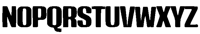 Ink Trap Display Font UPPERCASE