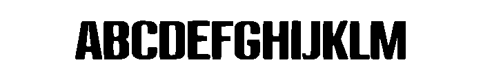 Ink Trap Display FONT