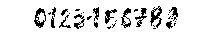 InkCridible Regular Font OTHER CHARS