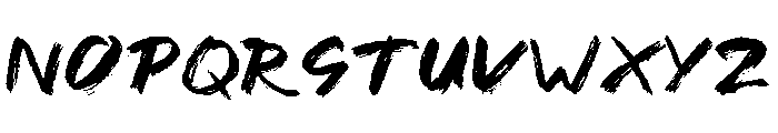 InkYugo Font UPPERCASE