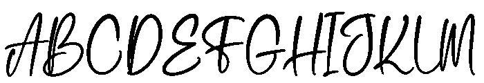 Inkberry Font UPPERCASE