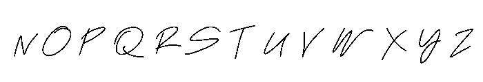 Inkblurt Medium Font UPPERCASE