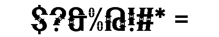 Inked Mama Font OTHER CHARS