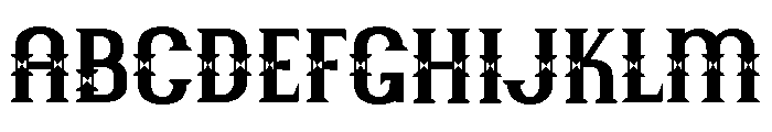 Inked Mama Font UPPERCASE
