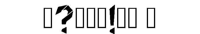 Inker Regular Font OTHER CHARS