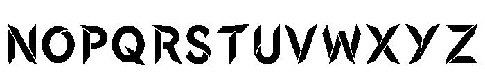 Inker Regular Font UPPERCASE