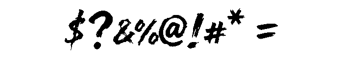 Inkonidict Font OTHER CHARS
