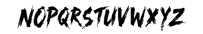 Inkonidict Font UPPERCASE